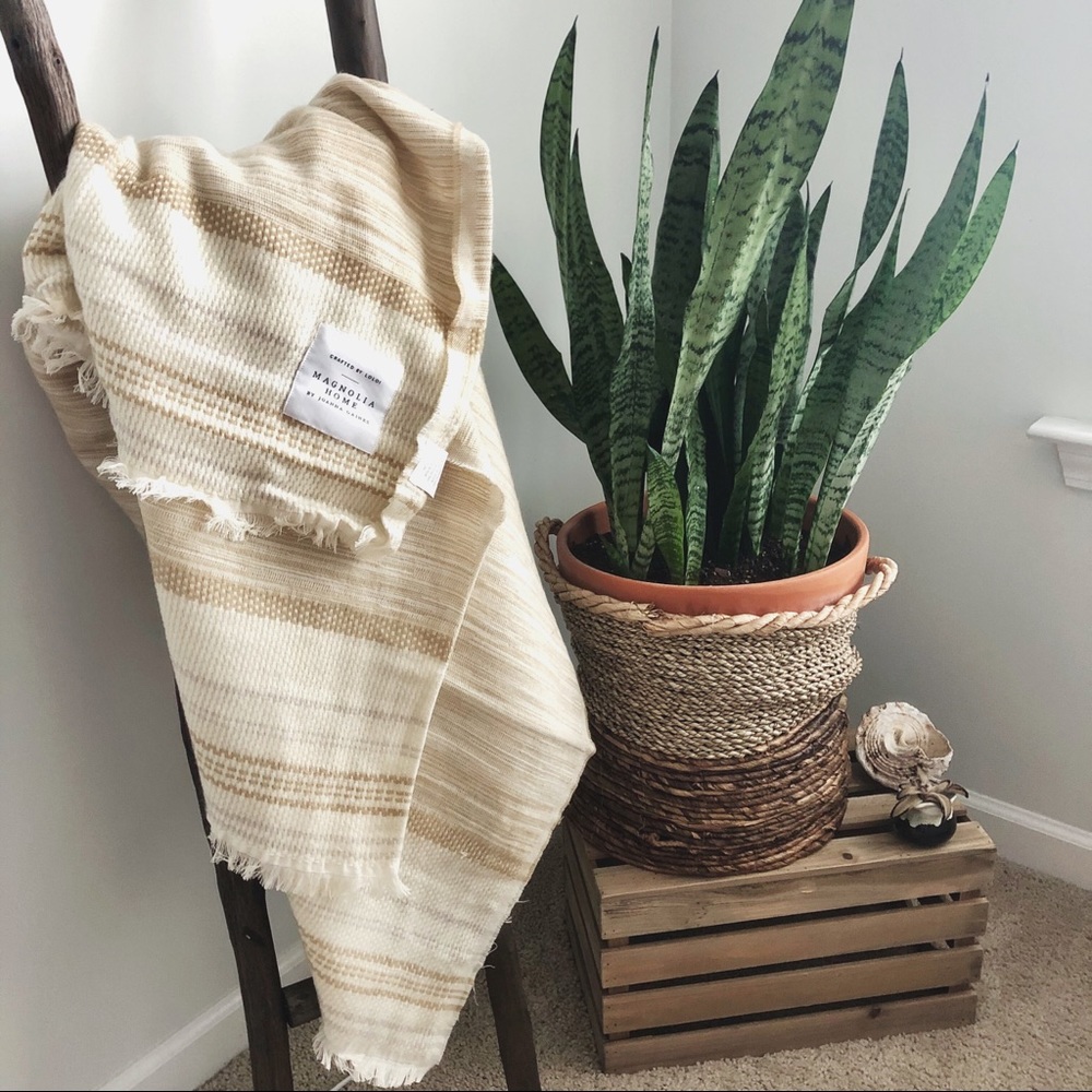 SOLD Magnolia Home Throw
